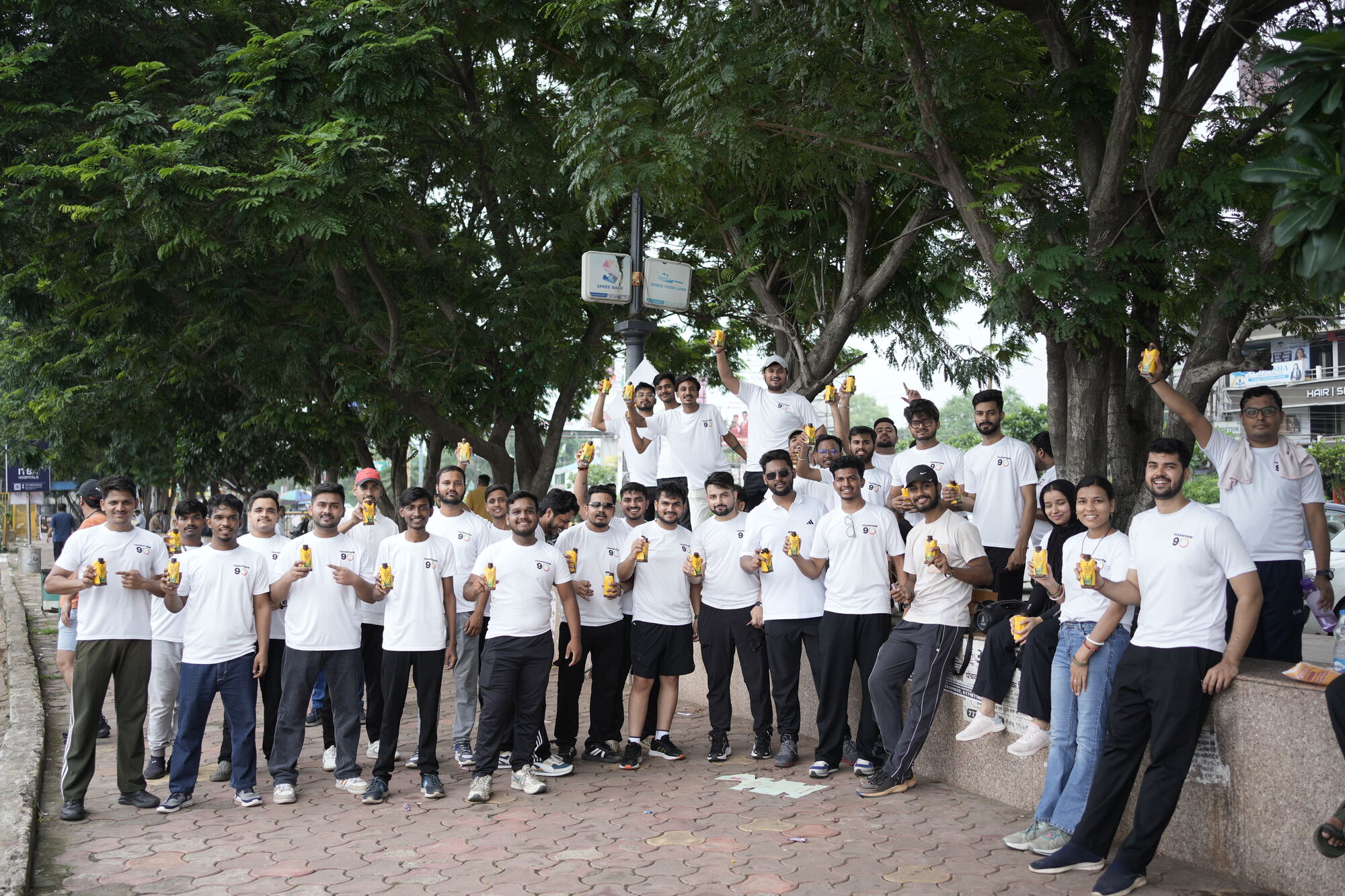 Transform 90 community at a fitness event