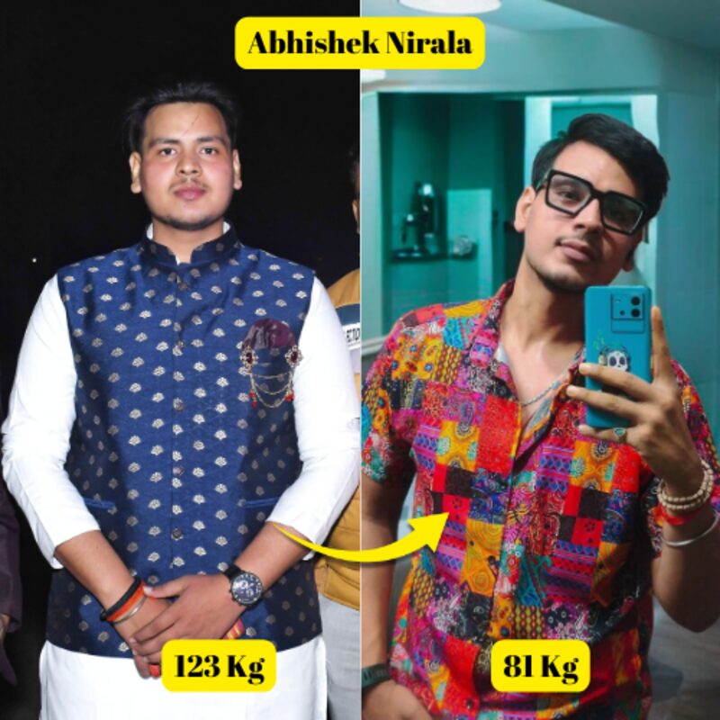 Abhishek Nirala ā 123 kg to 81 kg